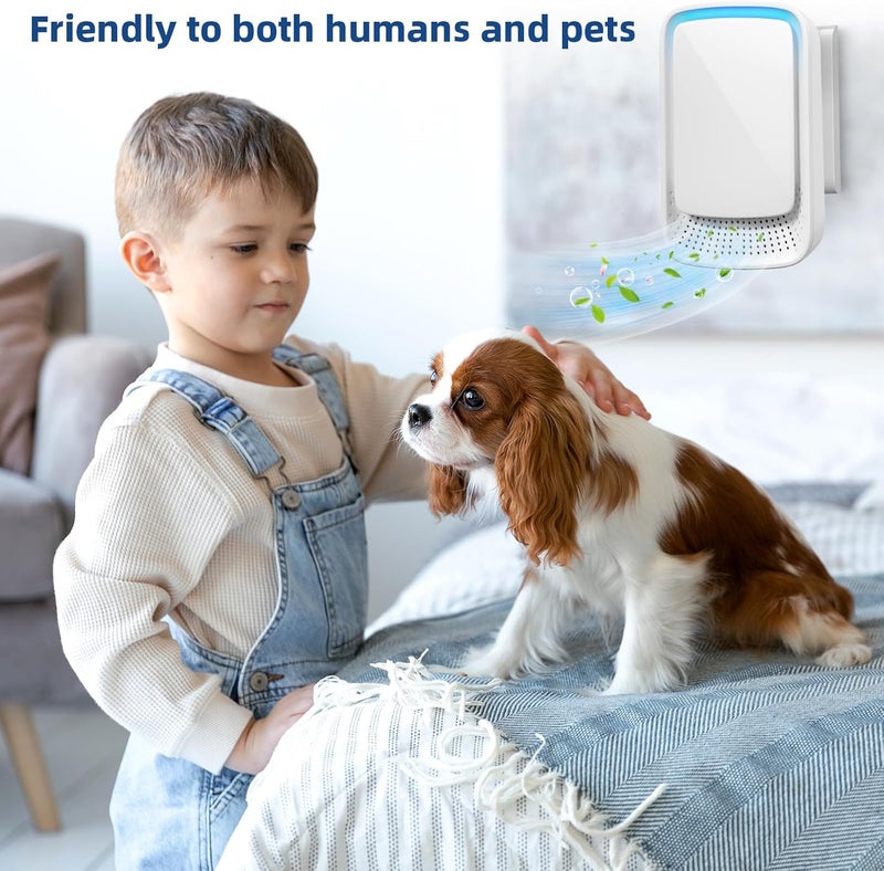 Kqiang Plug in Air Purifier: 2025 NEW Ionic Air Purifiers Ionizers for Home,Quiet Filterless,Negative Ion Generator for Bedroom Office Bathroom Basement,Air Freshener for Pet Odors, Dust,Smoke - Air Cleaner - Image 5